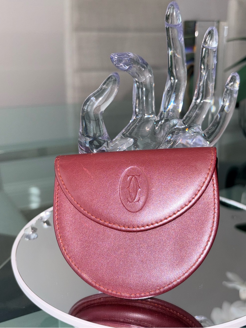 Cartier Half-Moon Coin Pouch